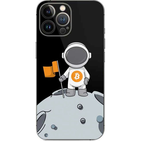 Bitcoin Astronaut iPhone 14 Pro Max Skin