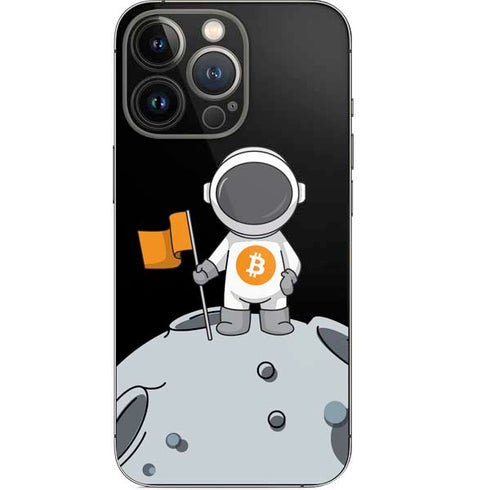 Bitcoin Astronaut iPhone 15 Pro Skin
