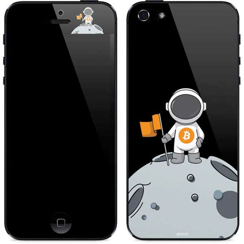 Bitcoin Astronaut iPhone 5/5s/5SE Skin