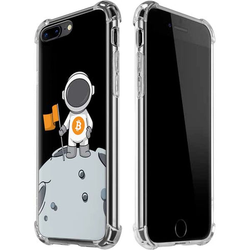 Bitcoin Astronaut iPhone 7/8 Plus Clear Case