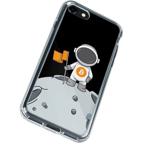 Bitcoin Astronaut iPhone SE (2nd & 3rd Gen) Clear Case