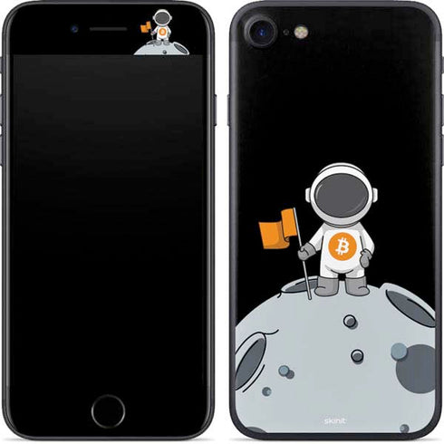 Bitcoin Astronaut iPhone SE (2nd & 3rd Gen) Skin