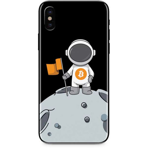 Bitcoin Astronaut iPhone XS Max Skin