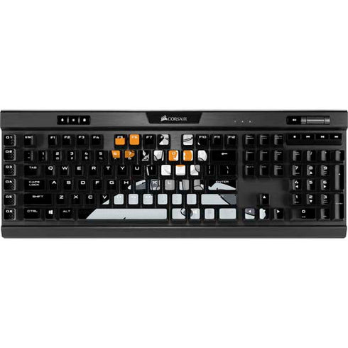 Bitcoin Astronaut K95 RGB PLATINUM Mechanical Gaming Keyboard Skin