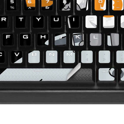 Bitcoin Astronaut K95 RGB PLATINUM Mechanical Gaming Keyboard Skin