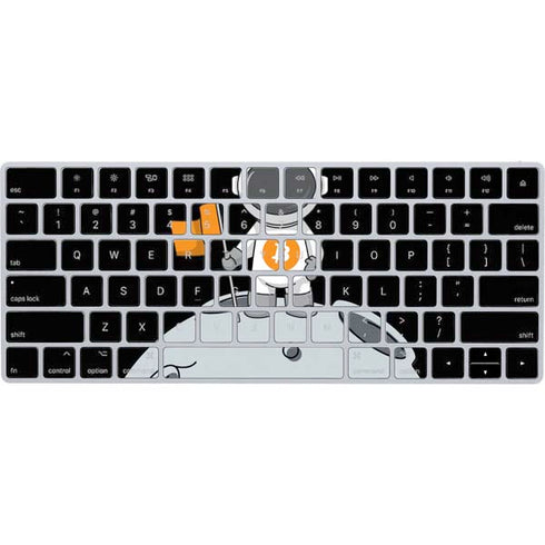 Bitcoin Astronaut Magic Keyboard Skin