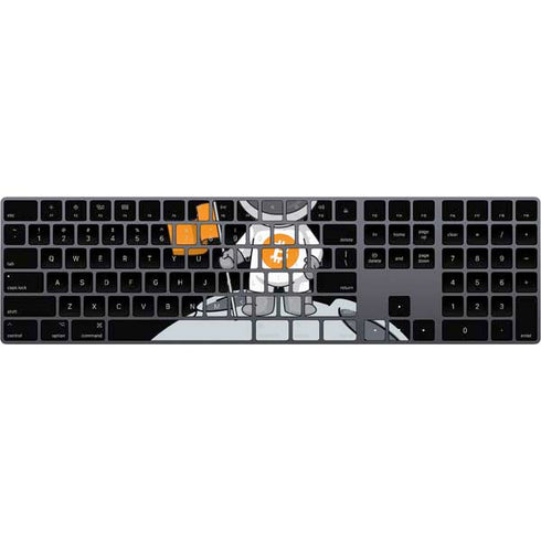 Bitcoin Astronaut Magic Keyboard with Numeric Keypad Skin