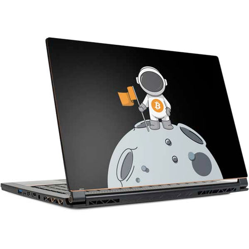 Bitcoin Astronaut MSI GS65 Stealth Laptop Skin