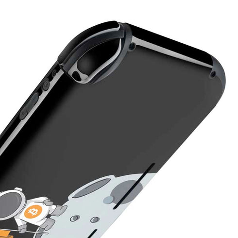Bitcoin Astronaut Nintendo Switch Lite Skin