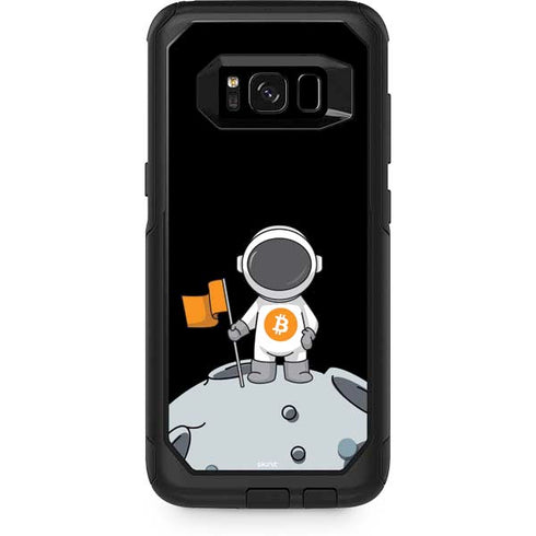 Bitcoin Astronaut Otterbox Commuter Galaxy Skin