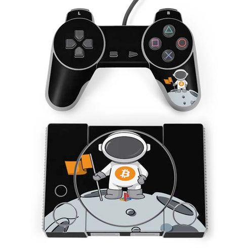 Bitcoin Astronaut PlayStation Classic Bundle Skin