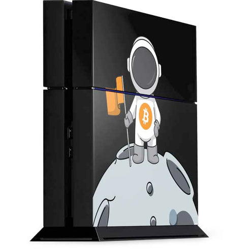Bitcoin Astronaut PS4 Console Skin
