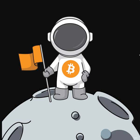 Bitcoin Astronaut PS4 Slim Skin