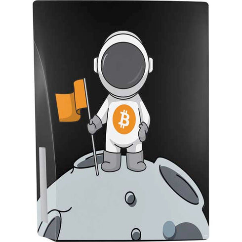Bitcoin Astronaut PS5 Console Skin