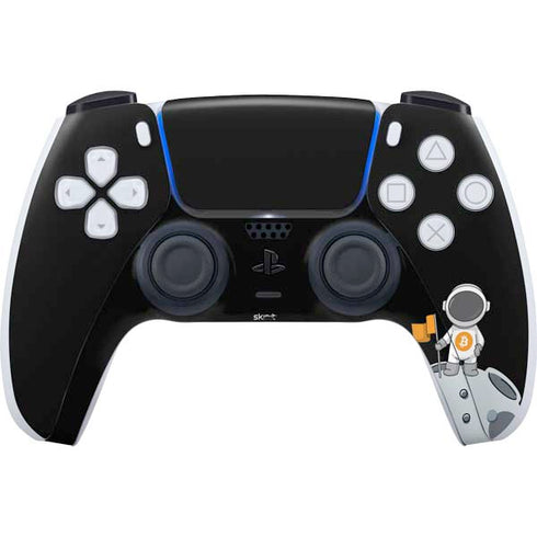 Bitcoin Astronaut PS5 Controller Skin
