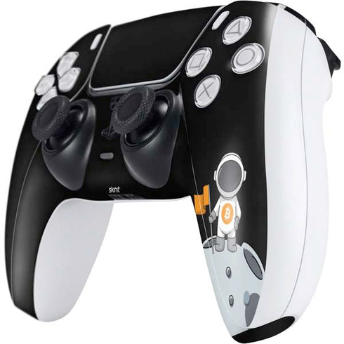 Bitcoin Astronaut PS5 Controller Skin