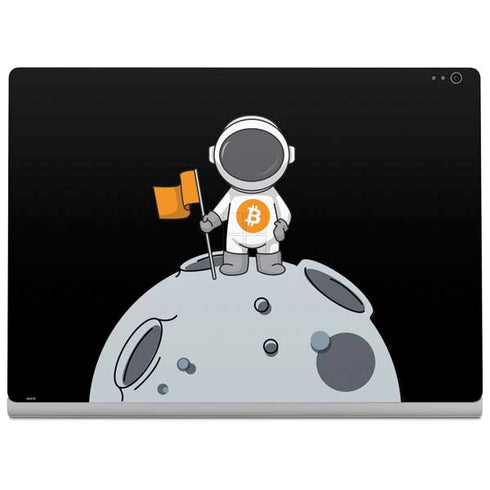 Bitcoin Astronaut Surface Book 2 13.5in Skin
