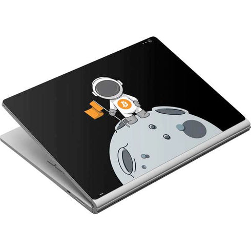 Bitcoin Astronaut Surface Book Skin