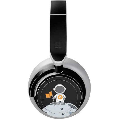 Bitcoin Astronaut Surface Headphones Skin