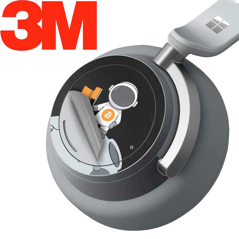 Bitcoin Astronaut Surface Headphones Skin