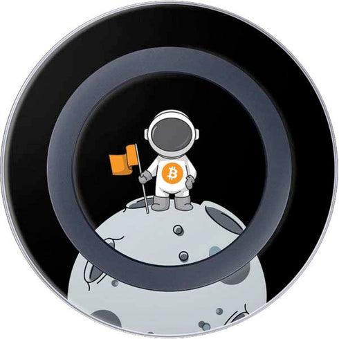 Bitcoin Astronaut Wireless Charger Skin