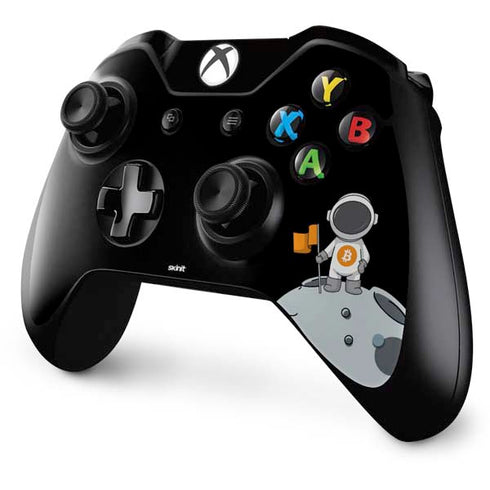 Bitcoin Astronaut Xbox One Controller Skin