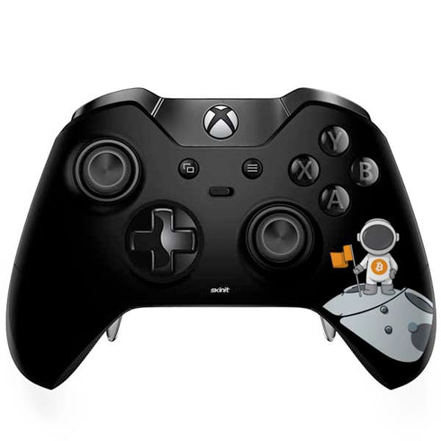 Bitcoin Astronaut Xbox One Elite Controller Skin