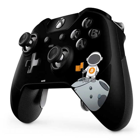 Bitcoin Astronaut Xbox One Elite Controller Skin