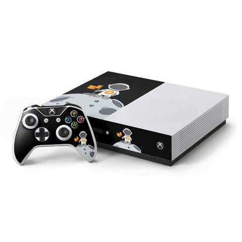 Bitcoin Astronaut Xbox One S Console and Controller Bundle Skin