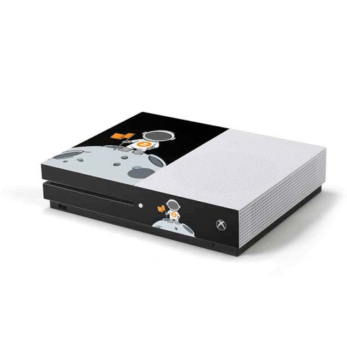 Bitcoin Astronaut Xbox One S Console Skin