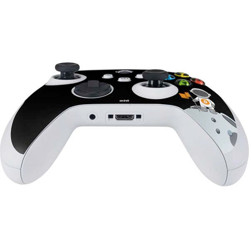 Bitcoin Astronaut Xbox Series S Controller Skin