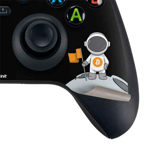 Bitcoin Astronaut Xbox Series X Controller Skin