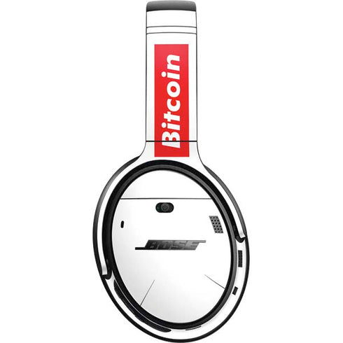 Bitcoin Crypto Bose QuietComfort 35 Headphones Skin