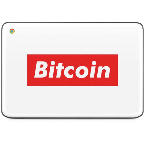 Bitcoin Crypto HP Chromebook Skin