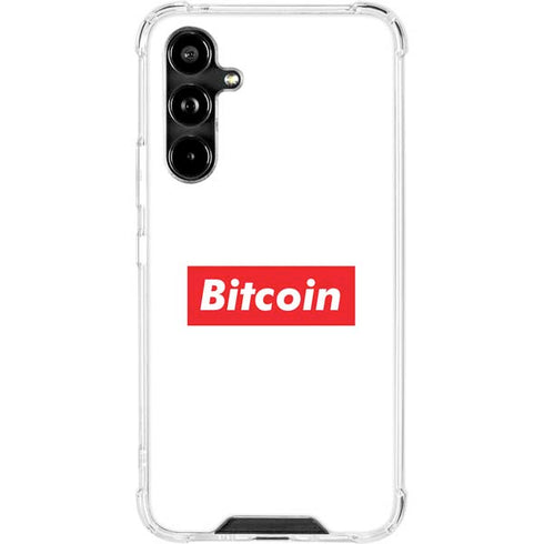 Bitcoin Crypto Galaxy A54 5G Clear Case