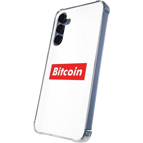 Bitcoin Crypto Galaxy S24 Clear Case