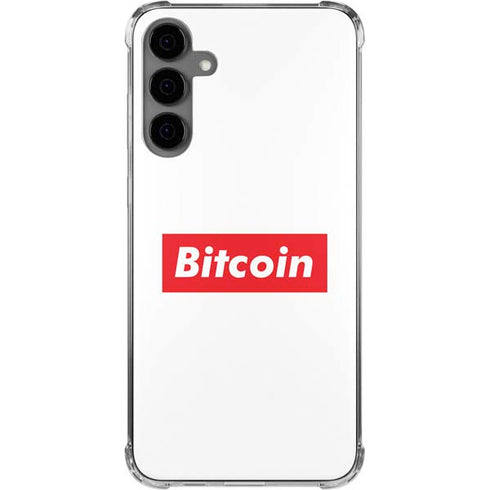 Bitcoin Crypto Galaxy S24 Plus Clear Case
