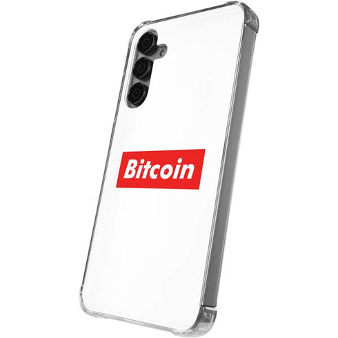 Bitcoin Crypto Galaxy S24 Plus Clear Case