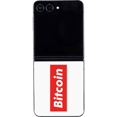 Bitcoin Crypto Galaxy Z Flip5 5G Skin