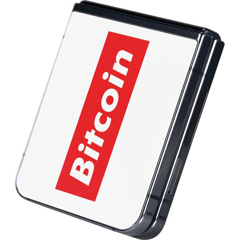Bitcoin Crypto Galaxy Z Flip5 5G Skin