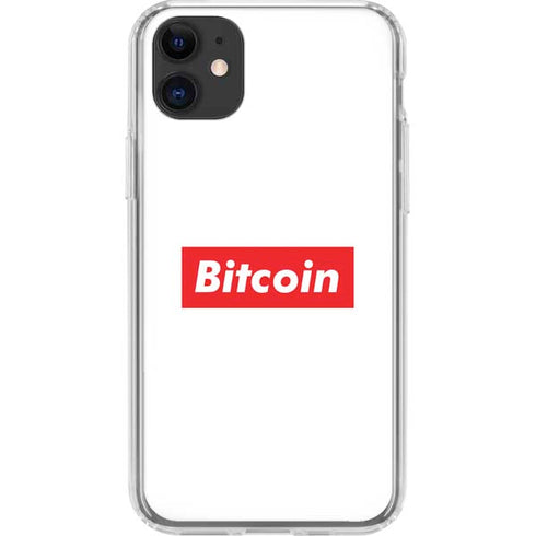 Bitcoin Crypto iPhone 11 Clear Case