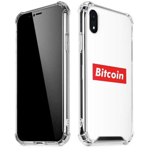 Bitcoin Crypto iPhone XR Clear Case