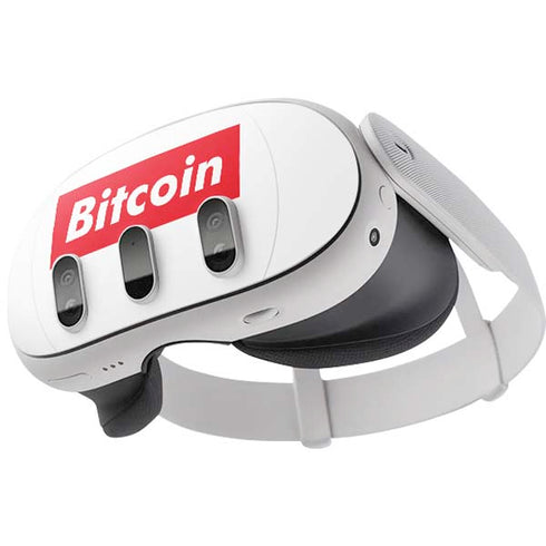 Bitcoin Crypto Meta Quest 3 Skin