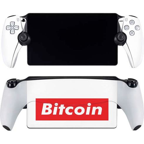 Bitcoin Crypto PlayStation Portal Remote Player Skin