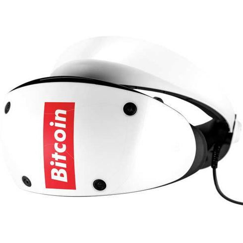 Bitcoin Crypto PlayStation VR2 Skin
