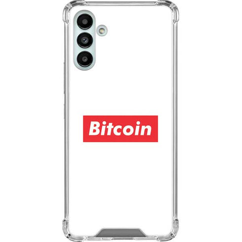 Bitcoin Crypto Galaxy A13 5G Clear Case