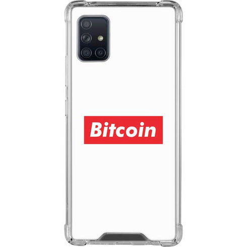 Bitcoin Crypto Galaxy A51 5G Clear Case