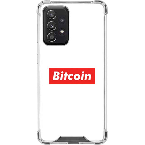 Bitcoin Crypto Galaxy A52 5G Clear Case