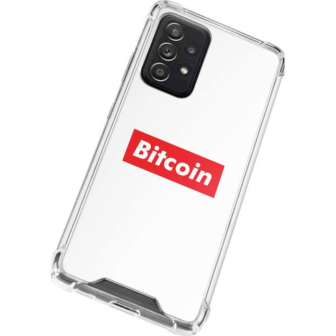 Bitcoin Crypto Galaxy A52 5G Clear Case