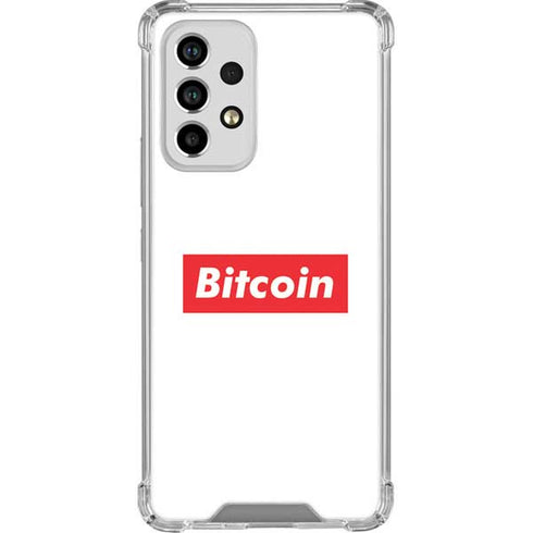 Bitcoin Crypto Galaxy A53 5G Clear Case